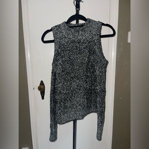 Express shoulder-less Sweater